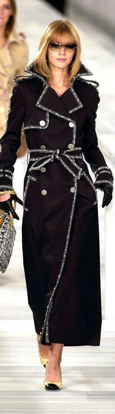 chanel trenchcoat|chanel winter jacket.